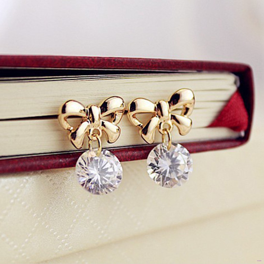 Hoa Tai Đính Đá Thời Trang Dành Cho Nữ