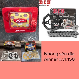 Bộ Nhông Xích - Nsd Sên Dĩa Xe Winner X V1 150 đĩa did chính hãng