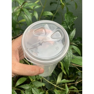 Hot combo ly nhựa pp cứng 700ml 25ly + 25 nắp vai