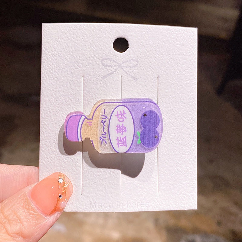 Kẹp tóc chai nước giải khát nhiều màu