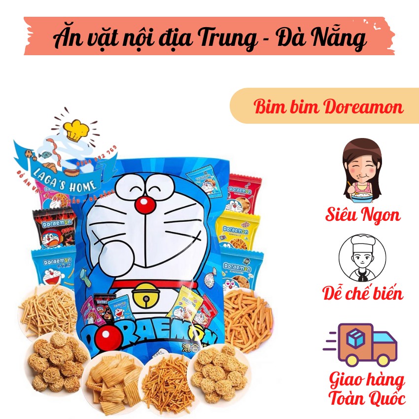 Bim bim Doreamon 💥 SIÊU NGON 💥 bim bim khổng lồ gồm hơn 30 gói nhỏ, mix đủ loại vị