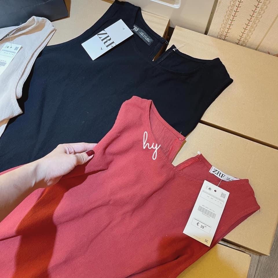 Váy đũi trơn sát nách hàng đẹp chất mát