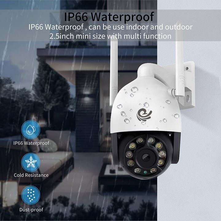 Camera yoosee IP YS 8031 giám sát ngoài trời PTZ 3.0MP - Quay góc rộng 355 độ - Có đàm thoại 2 chiều