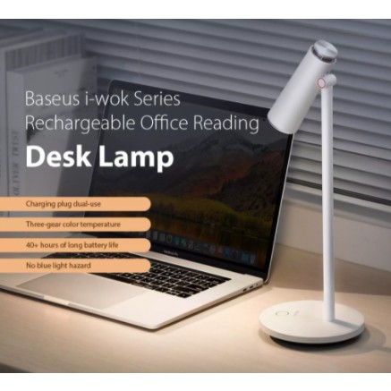 Đèn bàn đèn đọc sách Baseus iwork - Đèn LED pin không dây 1800 mAh (DGIWK-A02)