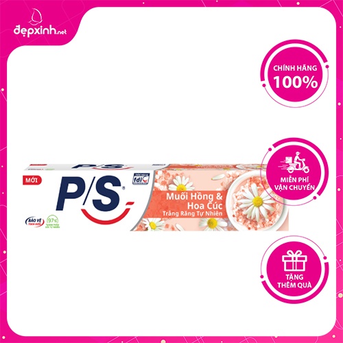 Kem Đánh Răng Ps Muối Hồng Và Hoa Cúc 230Gr