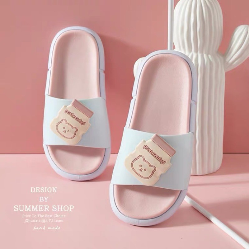 Ảnh thật ❌ 𝙁𝙧𝙚𝙚𝙨𝙝𝙞𝙥 ❌ Dép mùa hè năng động Dép đi biển Dép đi chơi Dép cute