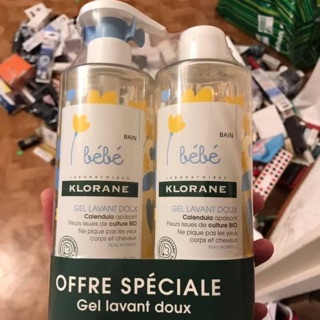 Sữa tắm Klorane cho bé