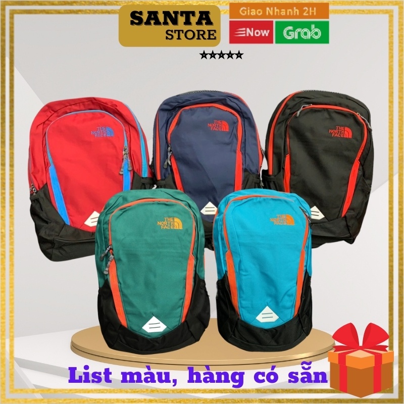 Balo du lịch TNF KC thời trang nam nữ cao cấp đi chơi đựng đồ, quần áo, laptop SANTA STORE dung tích 30L