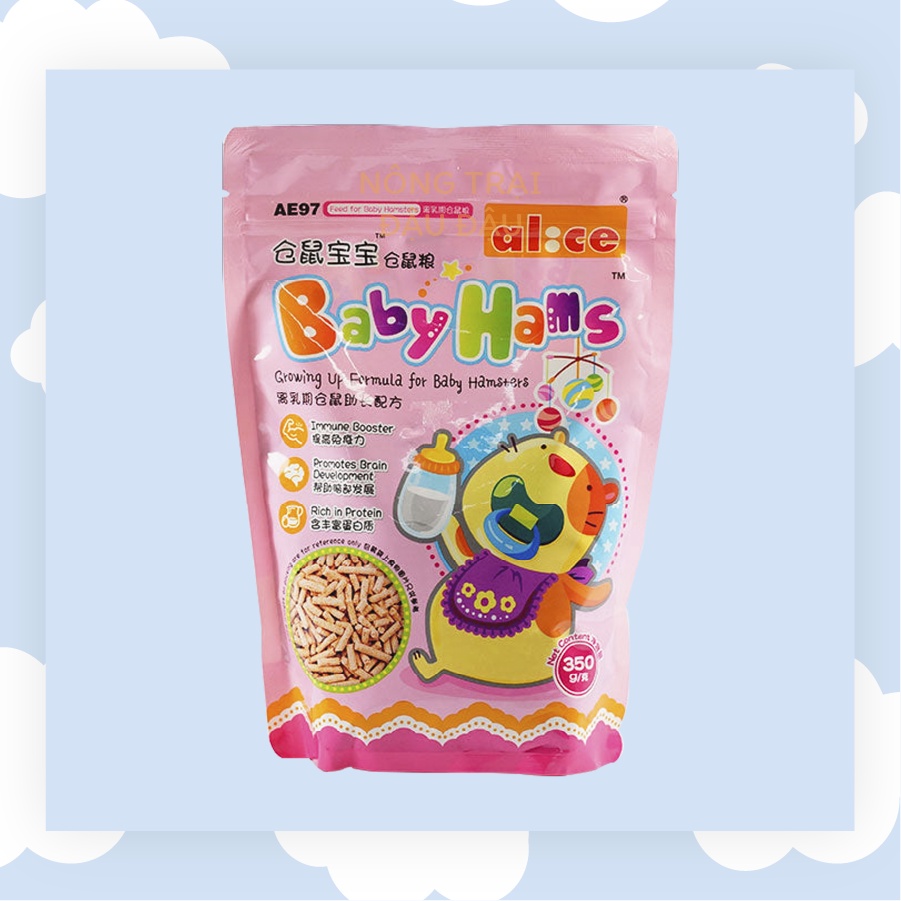 Thức Ăn Hamster Baby Alice 350gr - AE97