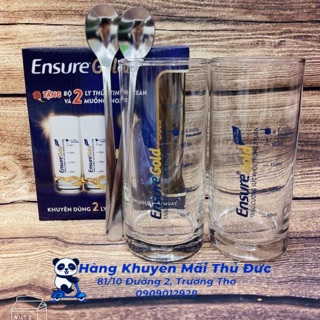 Bộ 2 Ly Ocean kèm 2 muỗng inox