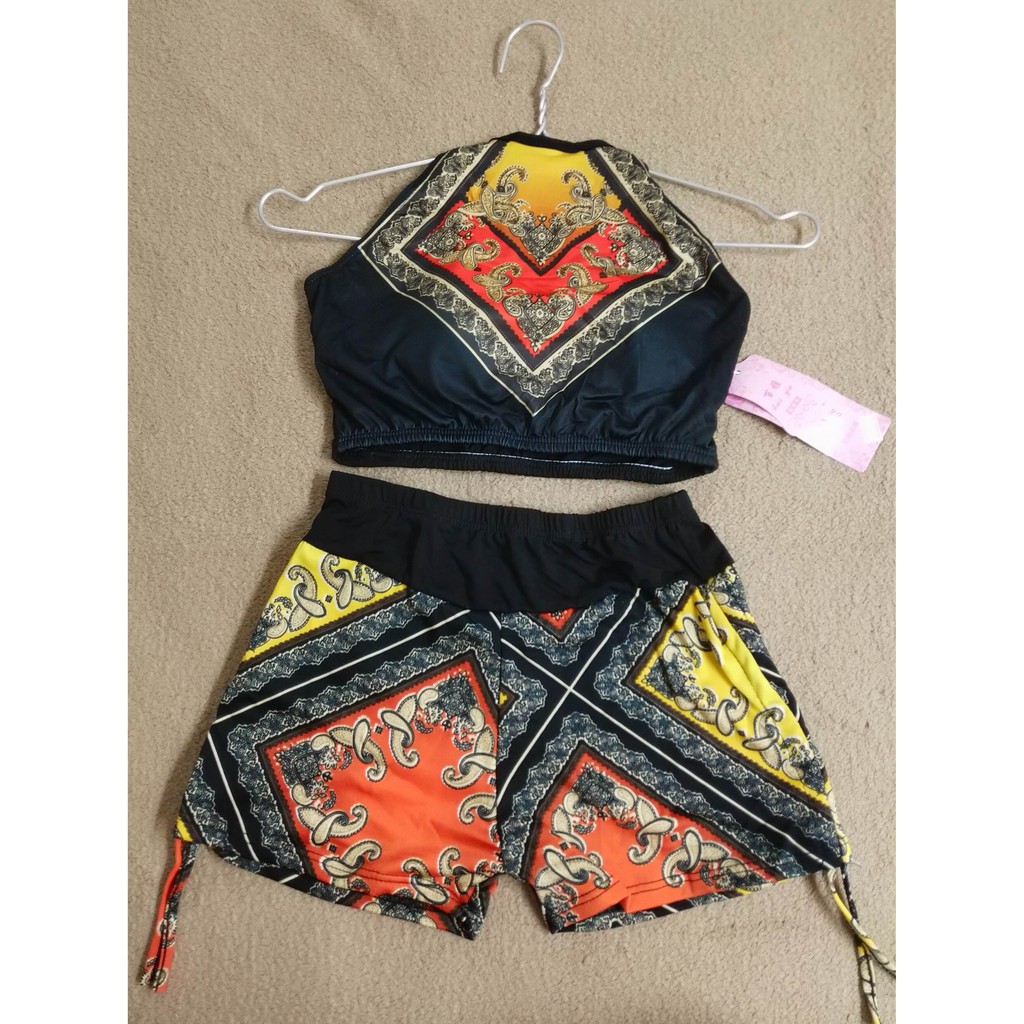 Áo tắm nữ Hàn Quốc gió nhỏ ngực tập hợp bikini Xiêm gợi cảm bảo thủ che bụng giảm béo mùa xuân bơi lội | BigBuy360 - bigbuy360.vn