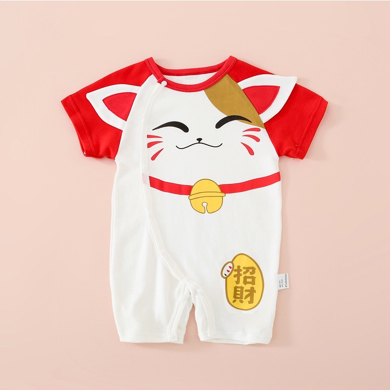 Bodysuit cho bé trai bé gái sơ sinh, mẫu body đùi mùa hè vải 100% cotton mềm mịn kiểu dáng dễ thương size 3-12kg _ BD23