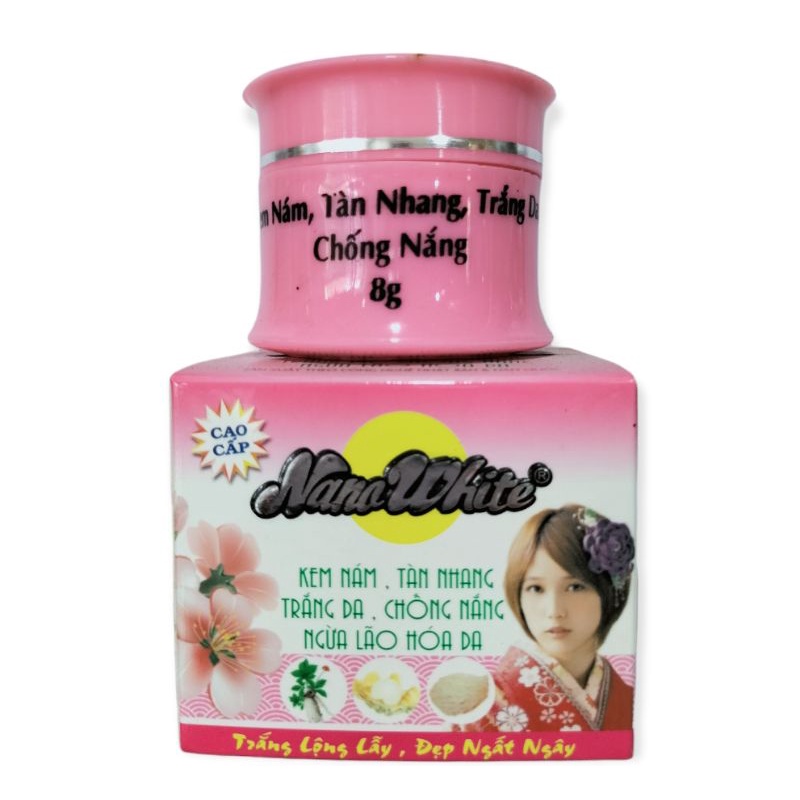 Kem Nano White Dưỡng Trắng Da Nám Tàn Nhang 4 Màu