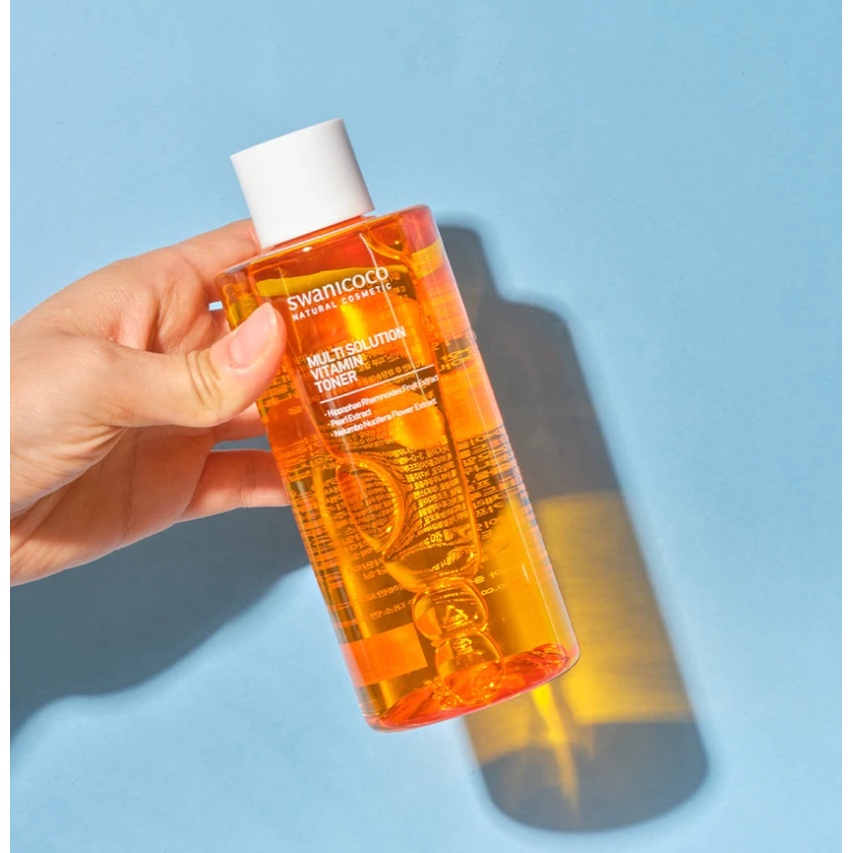 Nước hoa hồng Swanicoco Multi Solution Vitamin Toner 300ml