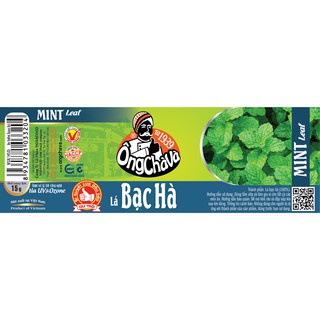 Lá bạc hà Ông Chà Và 15g mint leaf KPHUCSINH - Hàng Chính Hãng