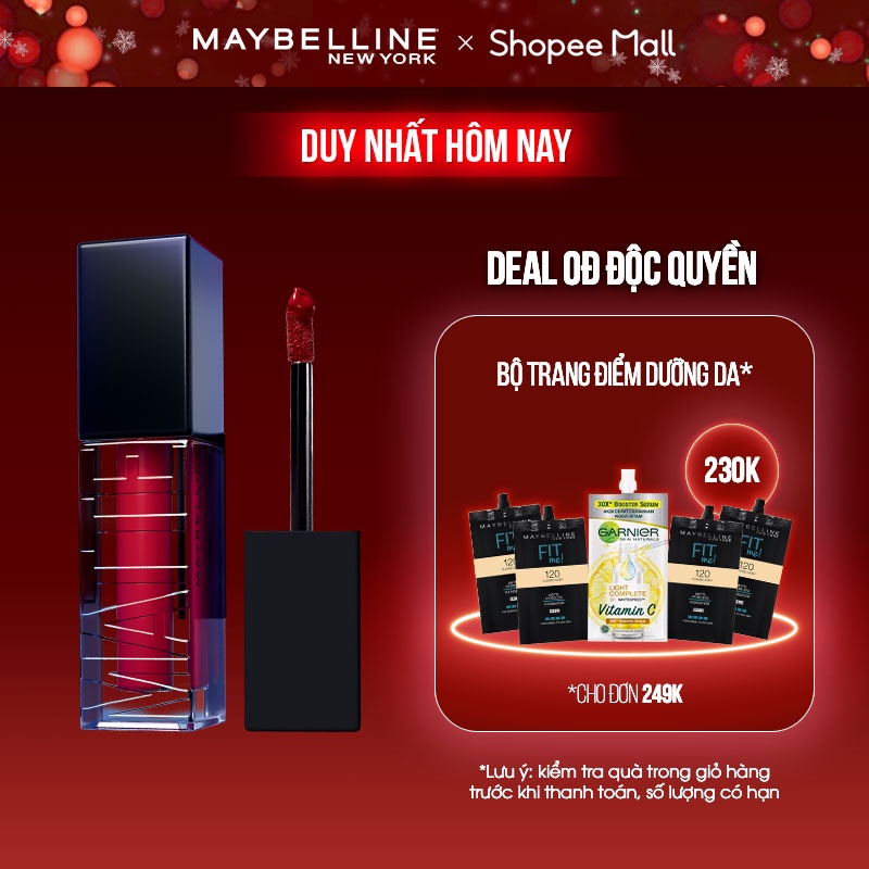 Son Kem Mịn Lì Như Nhung Cushion Mattes Maybelline New York Hiệu Ứng Lì Đa Chiều 6.4ml | BigBuy360 - bigbuy360.vn