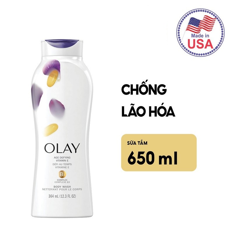 Sữa Tắm Olay hàng Mỹ 650ml (chuẩn chính hãng)