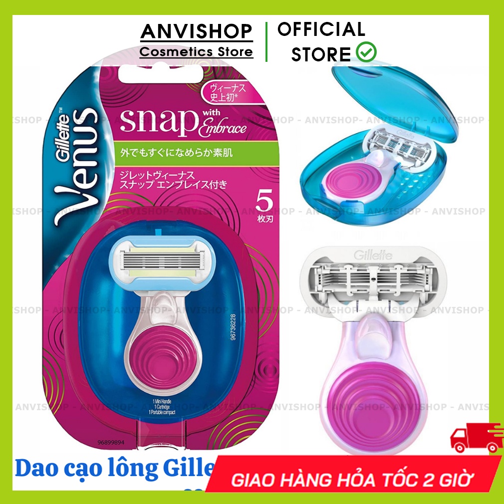 Dao Cạo Lông Cho Nữ Gillette Venus Snap 5 Lưỡi