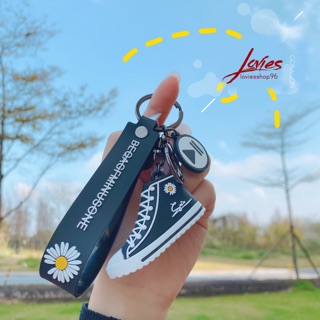 Móc khoá chiếc giày bông cúc GD (G-dragon) siêu hot