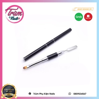 Cọ đắp gel hai đầu - Cọ đắp gel gôm
