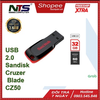Usb 2.0 sandisk cruzer blade cz50 4gb-8g-16g-32g-64g-128gb
