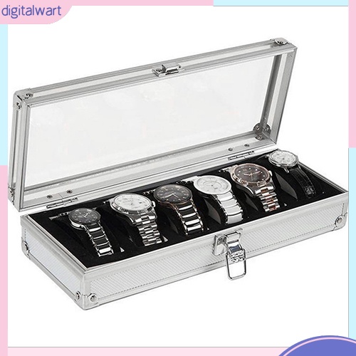 Hộp nhôm 6 / 12 ngăn trưng bày trang sức