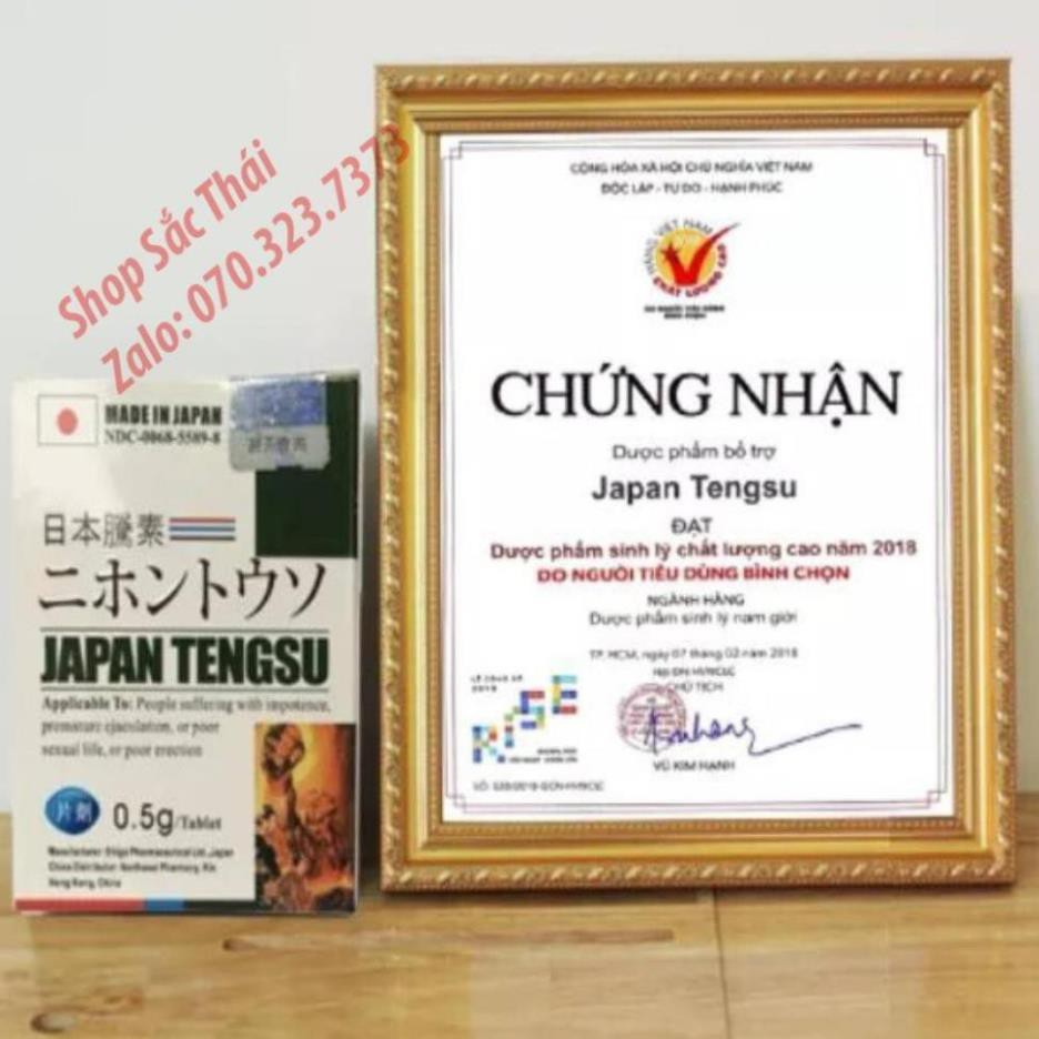 [che tên khi giao] Tengsu Japan Cao Cấp Nhật Bản 16viên [Chính Hãng]