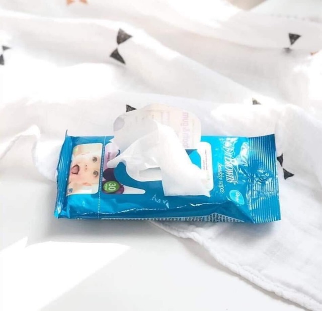 GIẤY LAU RĂNG MIỆNG , LỢI ,LƯỠI DR BROWN MỸ CHO BÉ