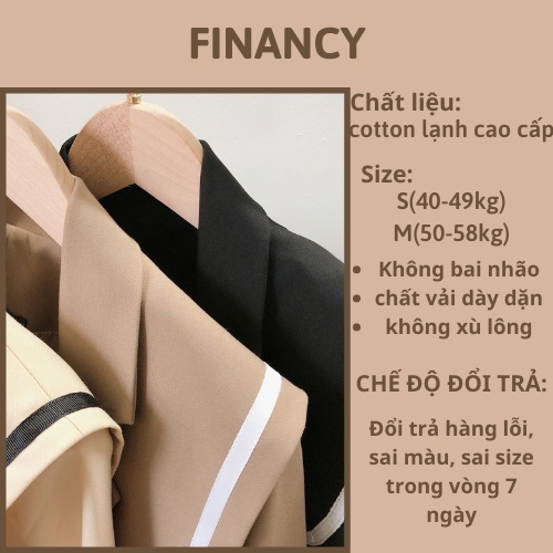 Áo blazer nữ 2 lớp cổ thủy thủ có mút độn vai phong cách Hàn Quốc hottrend hàng cao cấp  A23