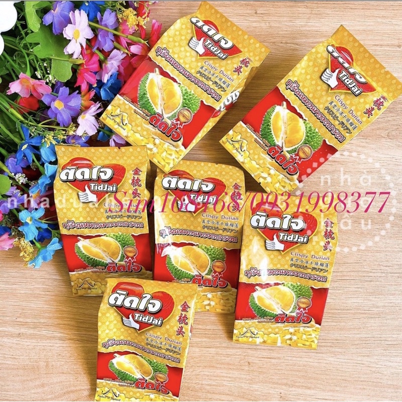 lẻ một gói sầu riêng sấy lạnh thái lan