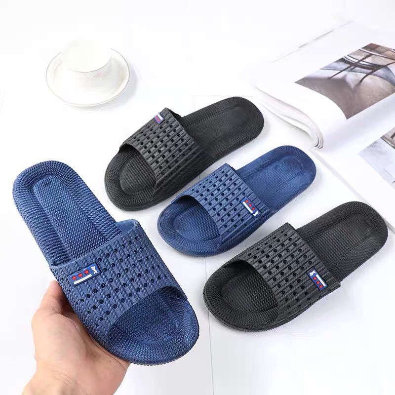 DÉP NHỰA PVC NAM NỮ 3 SAO  ĐI TRONG NHÀ/ NHÀ TẮM/ ĐI MƯA D035