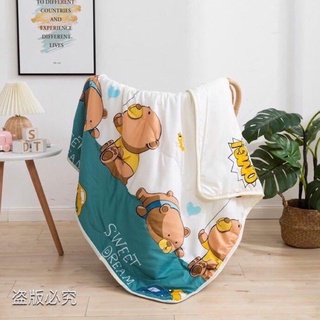 Chăn đũi hè thu cho bé sơ sinh bé đến trường