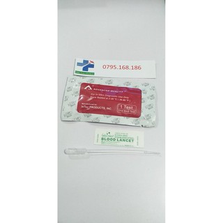 dụng cụ thử HIV tại nhà chính xác 99%,đảm bảo bảo mật thông tin,kín đáo