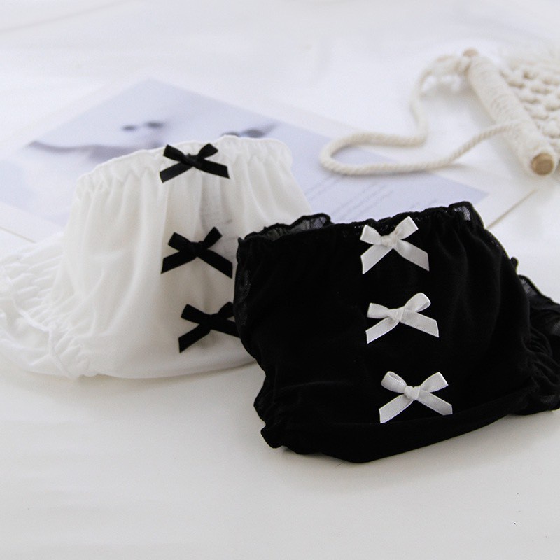 Quần Lót Ren Sexy ❤️FREESHIP❤️ Quần Lót Nữ thiết kế ren mềm mại xuyên thấu đình nơ dọc mã A306