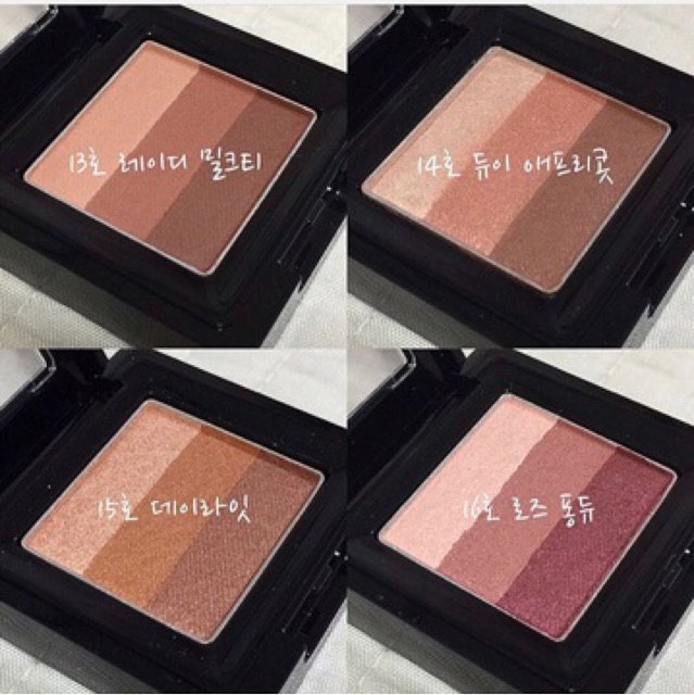 Phấn mắt 3 màu Missha triple shadow