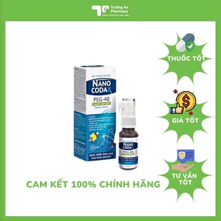 Xịt họng Xuyên tâm liên keo 0ng xịt họng thảo dược Trường an pharmacy 20ml giảm cúm ho ngứa rát họng khánq virus