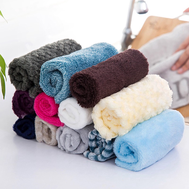 Khăn Lau Chén Chất Liệu Vải Sợi Tre Tiện Dụng
