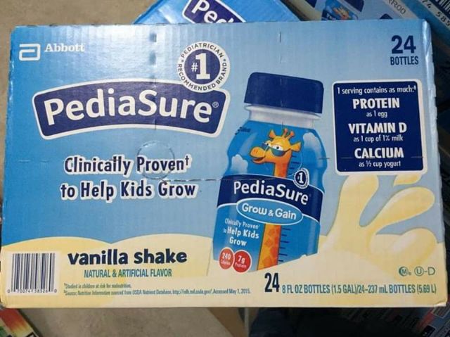 Sữa Pediasure bổ sung chất xơ 237ml x 24 chai của Mỹ