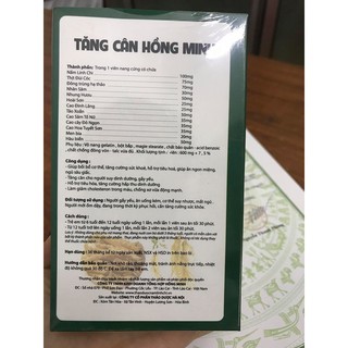 Tăng cân Hồng Minh