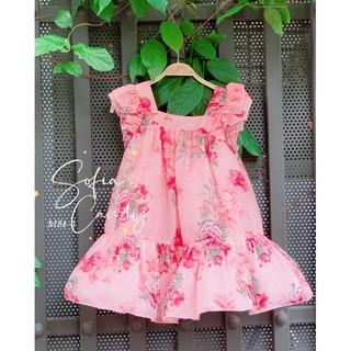 Hình thật con gái shop - Đầm cánh tiên Sofia candy bé gái