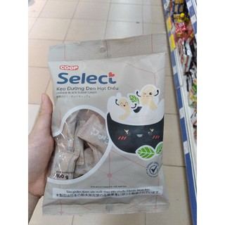 Kẹo Đường Đen Hạt Điều Coop Select