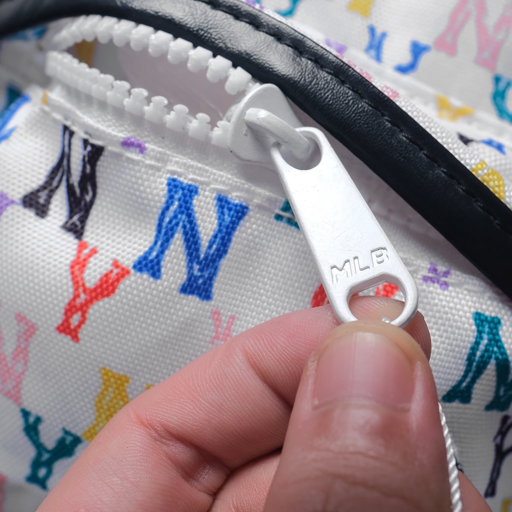 💥 XẢ HÀNG 💥 Balo mini thời trang đi học MLB in phối họa tiết NY nhiều màu