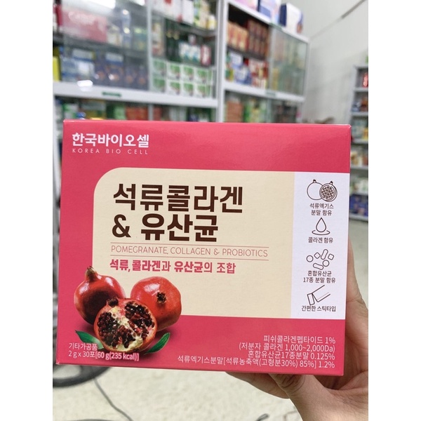 hôp 30g collagen lựu đỏ