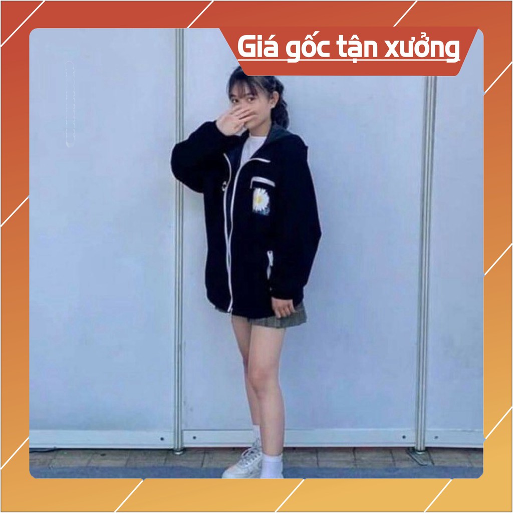 Áo khoác kaki SAVAGE - Áo gió hoa cúc UNISEX M2