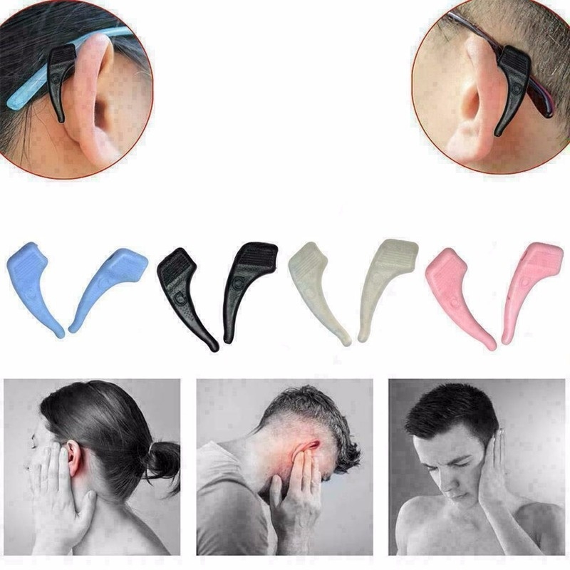 Một cặp phụ kiện gắn càng kính chất liệu silicon