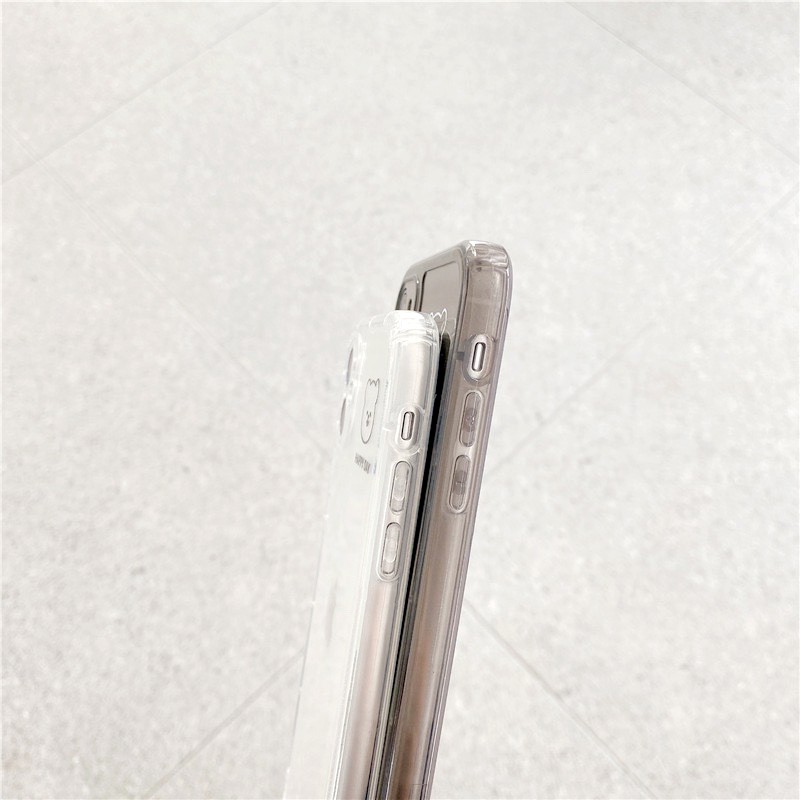 Ốp lưng iphone Gấu hạnh phúc trong cạnh vuông BVC 6/6plus/6s/6splus/7/7plus/8/8plus/x/xr/xs/11/12/13/pro/max/plus/promax | BigBuy360 - bigbuy360.vn