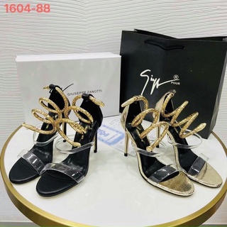Sandal zanotti quai mica trong gót nhọn fullbox