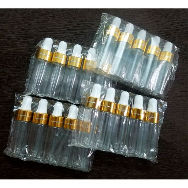 Chai thủy tinh 5ml - chai chiết serum