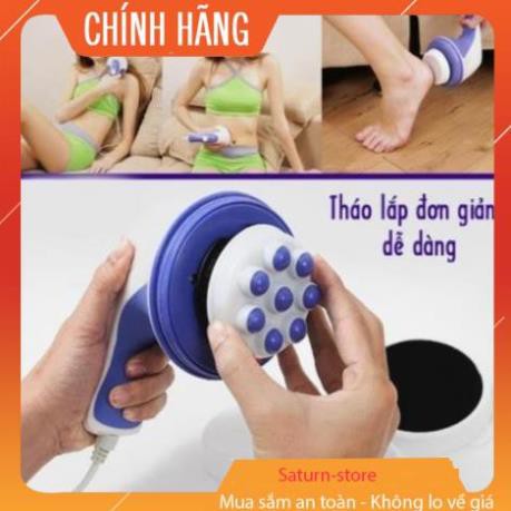 Máy Massage Cầm Tay 4 Đầu Relax & Spin Tone A781