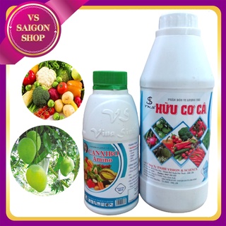 Hữu cơ cá và canxibo amino: mập thân, cây khỏe, trái to, cành lá phát triển